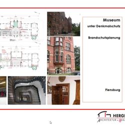 Randolf Hergenhan - Architektur + Brandschutz - B randschutzplanung für ein Museum unter Denkmalschutz in Flensburg