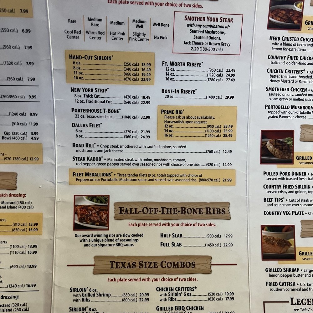 Texas Roadhouse - Menu - American Near Me - Mt. Prospect, Illinois Texas Roadhouse - Menu - American Near Me - Mt. Prospect, Illinois