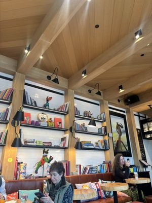 Funny Library Coffee Shop by null