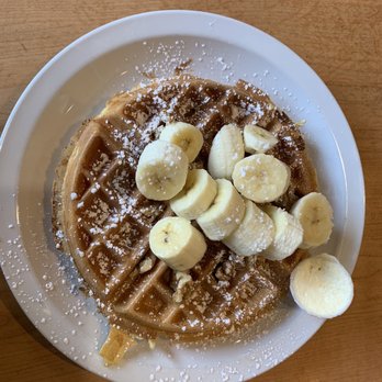 Brownstone Pancake Factory - Banana waffles - Breakfast & Brunch Near Me - Edgewater, New Jersey