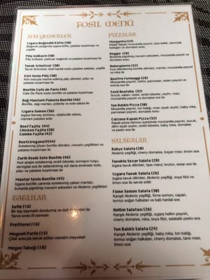 Menu photo 1 Fosil Istanbul, 34