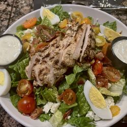 MVP Pub - $19 Cobb Salad w Chicken. Large and filling. The bacon and chicken were ok. 6/10