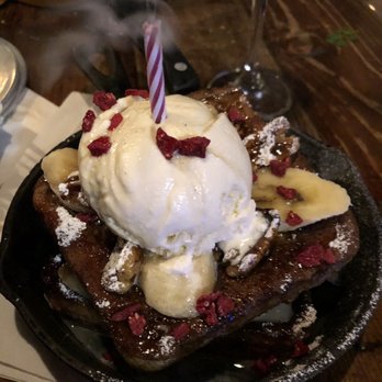 Paper Plane - french toast and by birthday candles - Cocktail Bars Near Me - San Jose, California Paper Plane - french toast and by birthday candles - Cocktail Bars Near Me - San Jose, California
