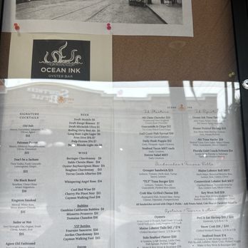 Ocean Ink - Seafood Near Me - Tampa, Florida