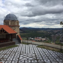 Hrad Hněvín - Blick in das Tal