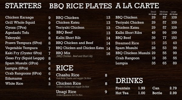 Menu photo 8 Ramen 101 - Vacaville Vacaville, CA Menu photo 8 Ramen 101 - Vacaville Vacaville, CA
