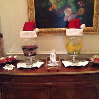 Jack Dusty - The Ritz always has a refreshing free drink available and for Christmas, they added these hats! - Seafood Near Me - Sarasota, Florida Jack Dusty - The Ritz always has a refreshing free drink available and for Christmas, they added these hats! - Seafood Near Me - Sarasota, Florida