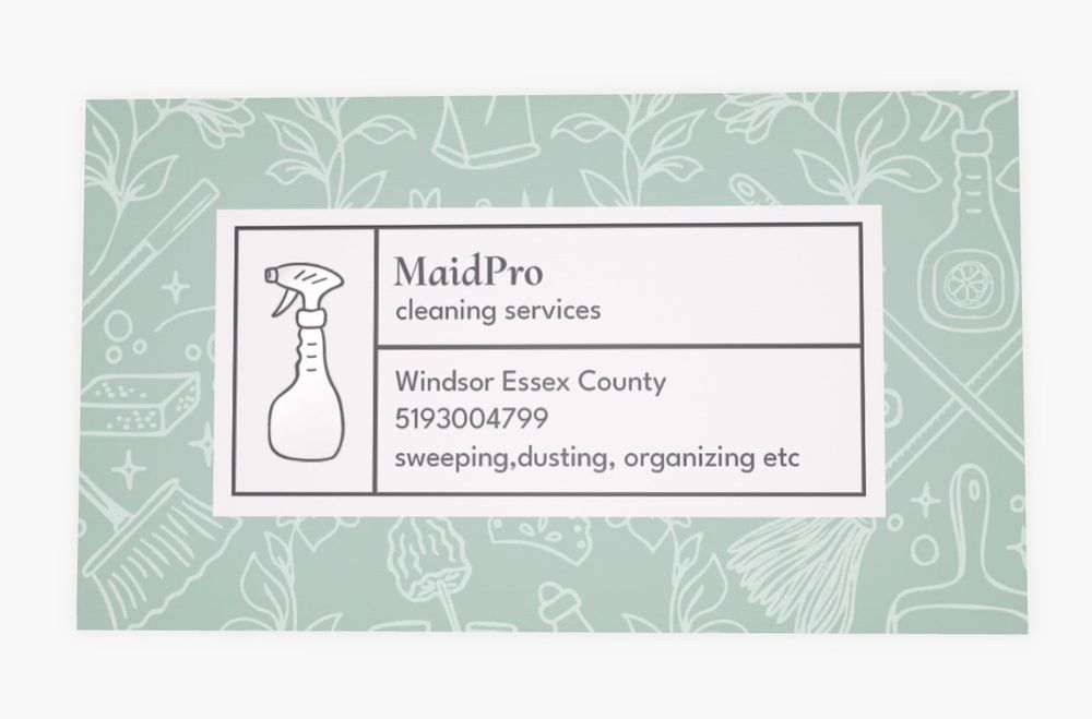 MAID PRO Updated August 2024 Windsor, Ontario Home Organization