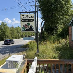 Sullivan Country Store - The sign has that old New England country store look