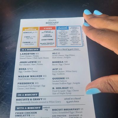 Menu photo 6 Harlem Biscuit Company New York, NY Menu photo 6 Harlem Biscuit Company New York, NY