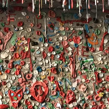 The Gum Wall - Nasty - Local Flavor Near Me - Seattle, Washington