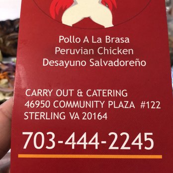 Pollo Campeon - Address and phone number. Not usually busy but so worth it! - Peruvian Near Me - Sterling, Virginia Pollo Campeon - Address and phone number. Not usually busy but so worth it! - Peruvian Near Me - Sterling, Virginia