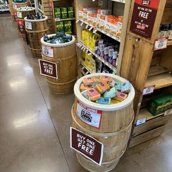 Sprouts Farmers Market - Both barrels advertise BOGO prices, but only one is honored at checkout. - Grocery Near Me - Fort Worth, Texas Sprouts Farmers Market - Both barrels advertise BOGO prices, but only one is honored at checkout. - Grocery Near Me - Fort Worth, Texas