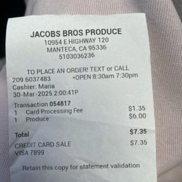 They charged 22% card processing fee without notice.
