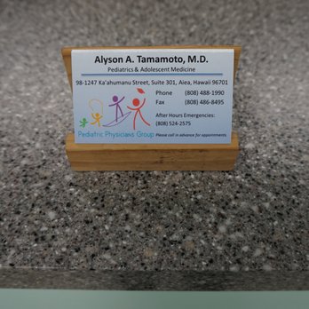 Alyson A Tamamoto, MD - Pediatricians Near Me - Aiea, Hawaii