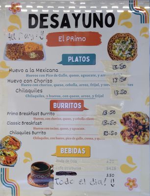 Menu photo 3 Tacos El Primo Los Angeles, CA Menu photo 3 Tacos El Primo Los Angeles, CA