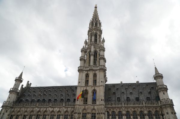 Historic Leuven Town Hall by null