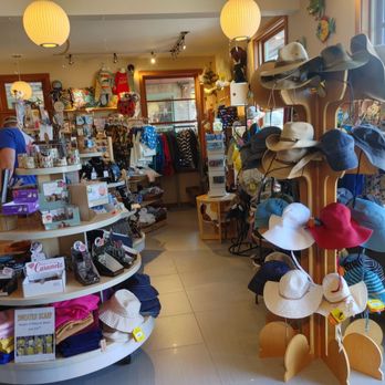 T-SPOT - a hat shop with a variety of hats on display - Chocolatiers & Shops Near Me - Manzanita, Oregon