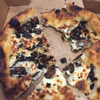 Humble Pie - My over baked roasted mushroom - kind of bummed - Pizza Near Me - Phoenix, Arizona