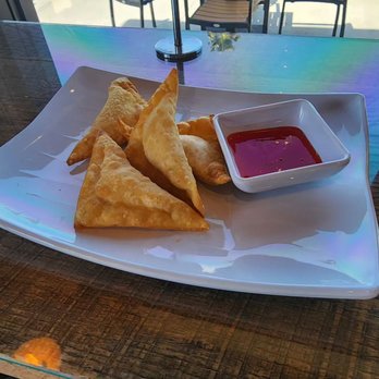 Vegan District - Vegan Cheese Wontons - Asian Fusion Near Me - Loma Linda, California Vegan District - Vegan Cheese Wontons - Asian Fusion Near Me - Loma Linda, California