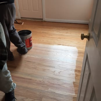 Nick Viola Hardwood Floors - The second final coat going on. - Flooring Near Me Nick Viola Hardwood Floors - The second final coat going on. - Flooring Near Me