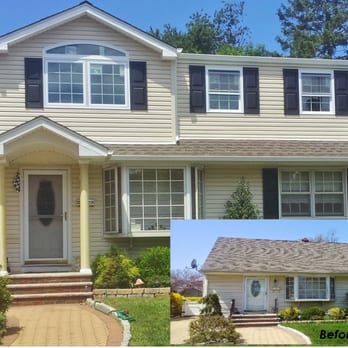 North Jersey Pro Builders - Before and After photo of a front and rear dormer design build addition by North Jersey Pro Builders. - General Contractors Near Me - Glen Rock, New Jersey