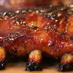 Mr Mike's Pub & Pizza - Tender off the Bone, Sweet Thai Chili Ribs served with Homemade Cole Slaw & Bread!