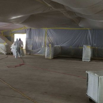 Sensitive Environmental - FULL CONTAINMENT WITH 3 STAGE DECONTAMINATION CHAMBER, NEGATIVE AIR MACHINES WITH HEPA FILTRATION SYSTEM, USING WET METHODS. - Environmental Testing Near Me - South El Monte, California