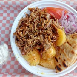 Chicken and Pork Gyro