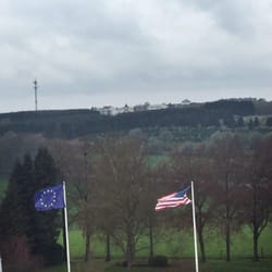 Mardasson Memorial - Standing on top of Mardasson Memorial in Bastogne, Belgium