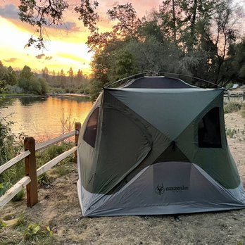 Whitewater Excitement - Our tent at Spanish Moss #1 campsite. - Rafting/Kayaking Near Me - Lotus, California Whitewater Excitement - Our tent at Spanish Moss #1 campsite. - Rafting/Kayaking Near Me - Lotus, California