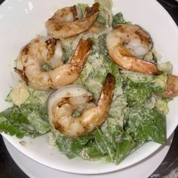 Ceasar salad grilled shrimp Ceasar salad grilled shrimp