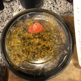 Egusi stew with goat meat