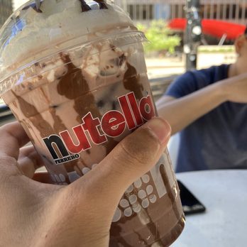 Nutella Cafe - Iced Chocolate - Desserts Near Me - Chicago, Illinois Nutella Cafe - Iced Chocolate - Desserts Near Me - Chicago, Illinois