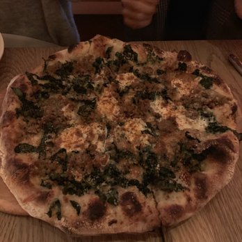 Upland - sausage kale pizza - New American Near Me - New York, New York Upland - sausage kale pizza - New American Near Me - New York, New York