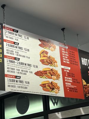 Menu photo 3 Dave's Hot Chicken Tampa, FL Menu photo 3 Dave's Hot Chicken Tampa, FL