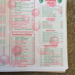 Johnny's China Cafe - Menu pt. 2