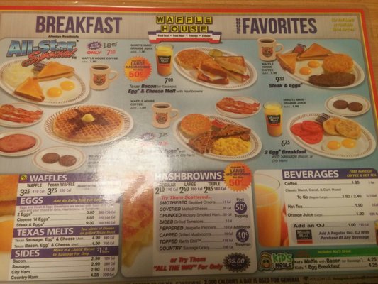Menu photo 1 Waffle House Dalton, GA Menu photo 1 Waffle House Dalton, GA