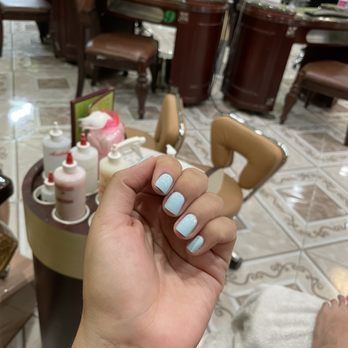 Organic Nails & Spa - Regular mani by Cindy - Nail Salons Near Me - Horizon City, Texas