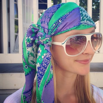 Assistance League Thrift Shop - Bought this vintage Vera scarf for my daughter for only $3. The sunglasses were $3 as well. - Thrift Stores Near Me - Seattle, Washington