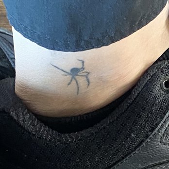 Black Magic Tattoo - Small spider - Tattoo Near Me - Glendale, Arizona Black Magic Tattoo - Small spider - Tattoo Near Me - Glendale, Arizona