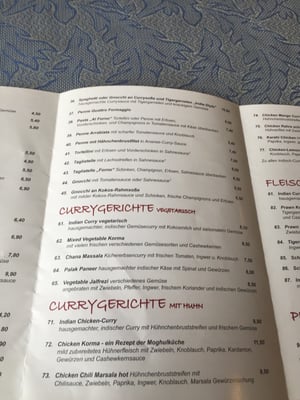 Menu photo 4 Curry & Pasta Upper Bavaria, BY