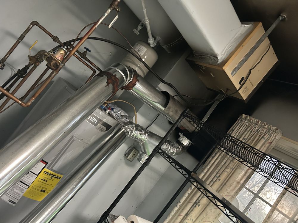 Slide of Couch Heating Cooling and Plumbing