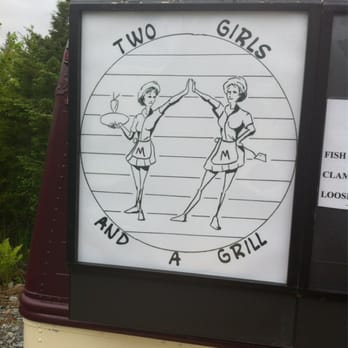 Two Girls And A Grill - a sign for two girls and a grill - Food Trucks Near Me Two Girls And A Grill - a sign for two girls and a grill - Food Trucks Near Me