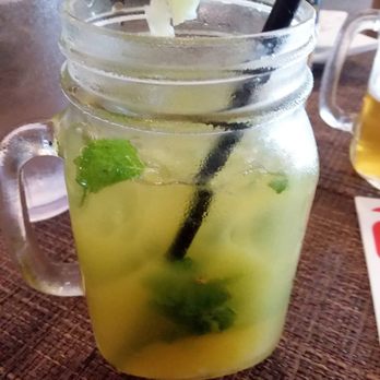 808 OLD TOWN  - Lilikoi mojito - Hawaiian Near Me - Wailuku, Hawaii