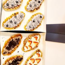 Maison De Croissant - #Blueberry Croffles #Strawberry Croffles #Chocolate Croffles