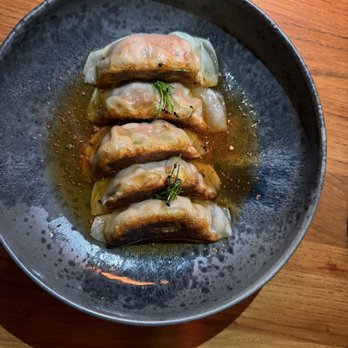MILA Restaurant - Wagyu dumplings - Mediterranean Near Me - Miami Beach, Florida MILA Restaurant - Wagyu dumplings - Mediterranean Near Me - Miami Beach, Florida
