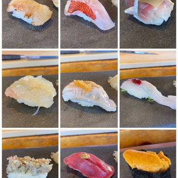 Himitsu - Omakase Nov 2022 - 9 nigiri - Sushi Bars Near Me - La Jolla, California