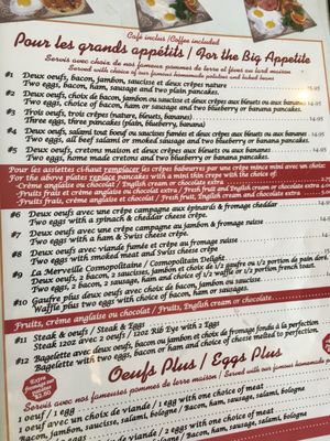 Menu photo 1 Le Déjeuner Cosmopolitain Laval, QC
