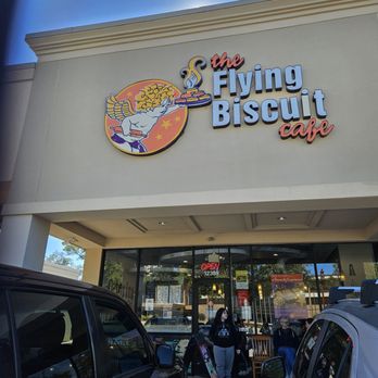 The Flying Biscuit Cafe - Exterior view - Breakfast & Brunch Near Me - Houston, Texas The Flying Biscuit Cafe - Exterior view - Breakfast & Brunch Near Me - Houston, Texas